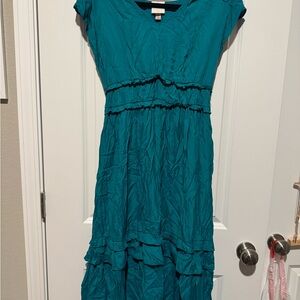 Teal Maxi Dress